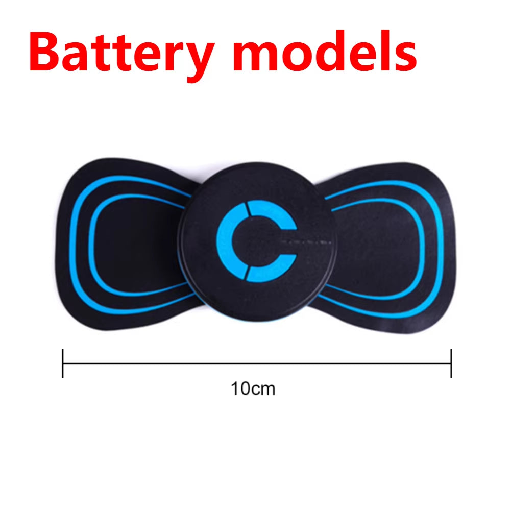 Electric Muscle Massager Portable Mini Neck Back Cervical Massage 